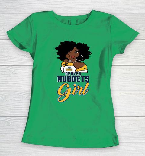 Denver Nuggets Girl NBA Women's T-Shirt 7