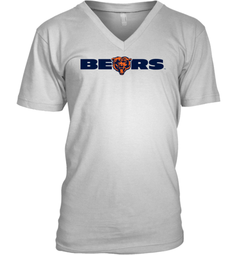 Chicago Bears V-Neck T-Shirt