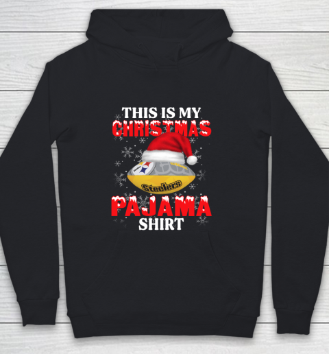 Pittsburgh Steelers This Is My Christmas Pajama Shirt NFL Youth Hoodie