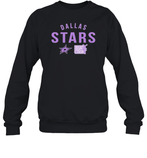 Dallas Stars Richmond Resilient Hockey Fights Cancer Sweatshirt