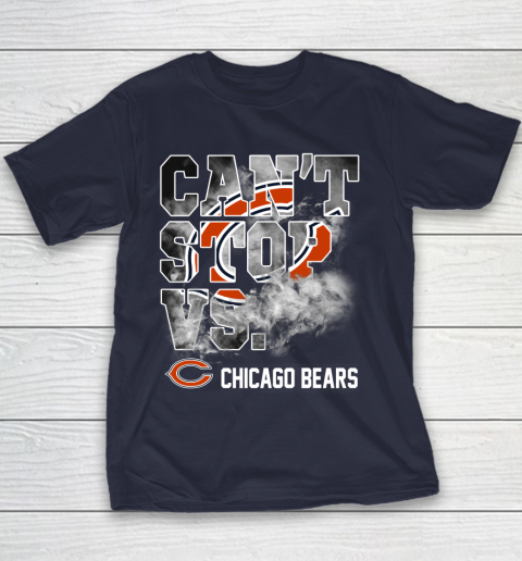 NFL Chicago Bears Can't Stop Vs Youth T-Shirt 3 NFL Chicago Bears Can't Stop Vs Youth T-Shirt - Image 3