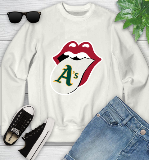 Oakland Athletics MLB Baseball Lips I Root For My Team Adoring Fan 115