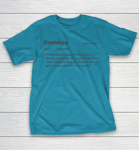 Father's Day Funny Gift Ideas Apparel  Grandpa Noun Definition Dad Father T Shirt T-Shirt 17