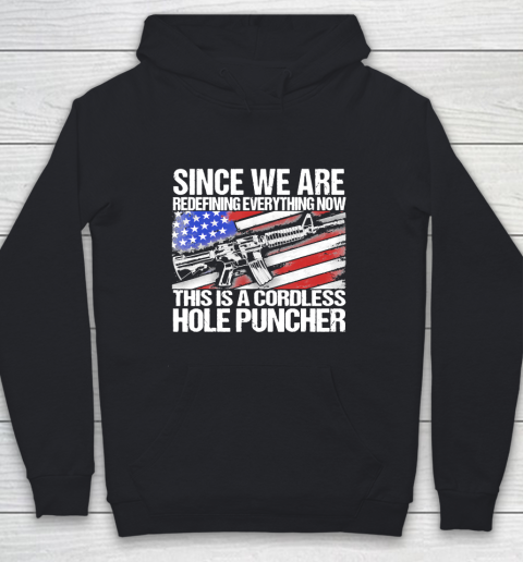 Since We Are Redefining Everything US Flag Veteran Youth Hoodie