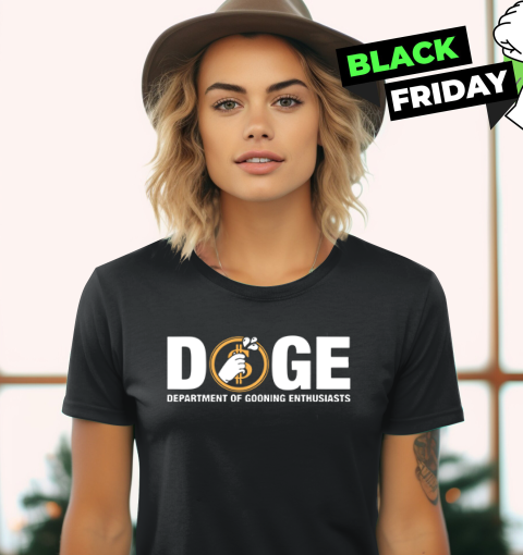 DOGE Department of Gooning Enthusiasts Women's T-Shirt