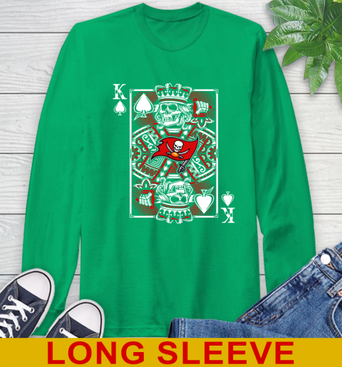 Tampa Bay Buccaneers NFL Football The King Of Spades Death Cards Shirt Long Sleeve T-Shirt 8
