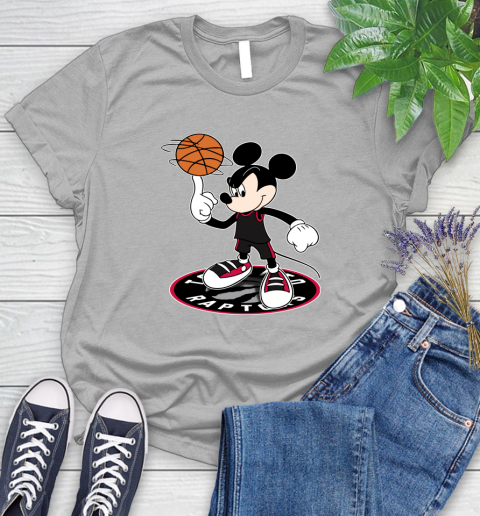 NBA Basketball Toronto Raptors Cheerful Mickey Disney Shirt not broken the mould Women's T-Shirt 5