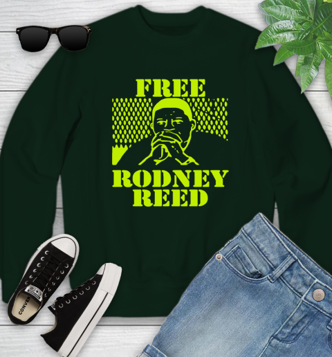 Freee rodney reed Youth Sweatshirt 10 Freee rodney reed Youth Sweatshirt - Image 10
