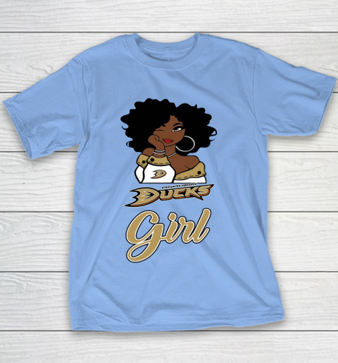 Anaheim Ducks Girl NHL Youth T-Shirt 10