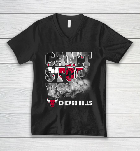 NBA Chicago Bulls Basketball Can't Stop Vs V-Neck T-Shirt