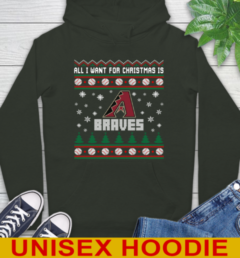 MLB All I Want For Christmas Is Atlanta Braves Baseball Sports 24