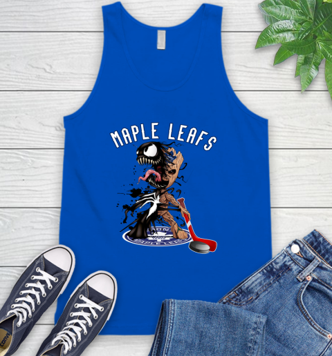 NHL Toronto Maple Leafs Hockey Venom Groot Guardians Of The Galaxy Tank Top 5