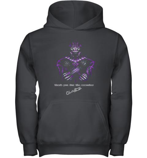 Actor Chadwick Boseman The Black Panther Marvel Youth Hoodie