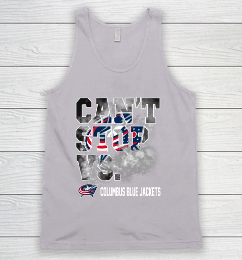 NHL Columbus Blue Jackets Hockey Can't Stop Vs Tank Top 3