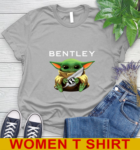 Star Wars Baby Yoda Hugs Bentley Car Shirt 89