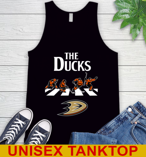 NHL Hockey Anaheim Ducks The Beatles Rock Band Shirt Tank Top