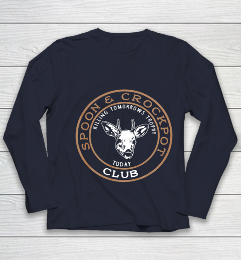 Spoon And Crock Pot Killing Tomorrow s Trophy Youth Long Sleeve 2