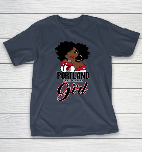 Portland Trail Blazers Girl NBA T-Shirt 4
