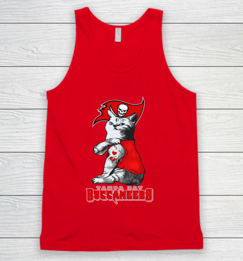 NFL Football My Cat Loves Tampa Bay Buccaneers Tank Top 5