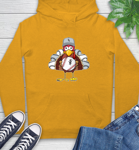 Chicago White Sox Turkey thanksgiving Hoodie 3