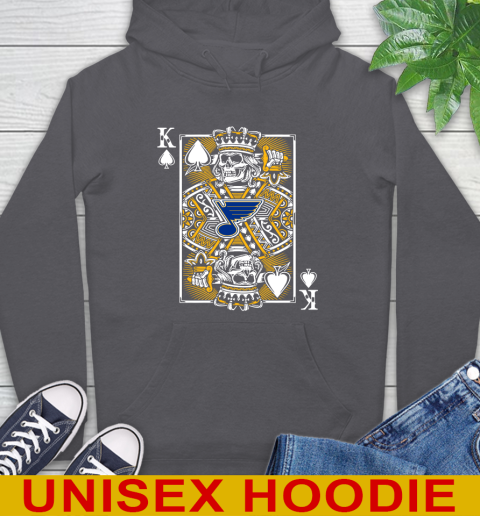 St.Louis Blues NHL Hockey The King Of Spades Death Cards Shirt Hoodie 7