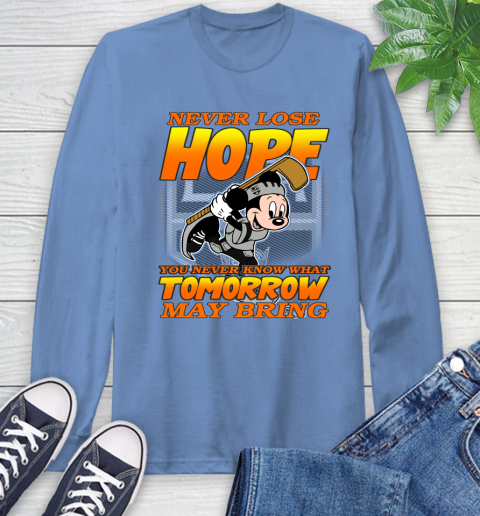 Los Angeles Kings NHL Hockey ootball Mickey Disney Never Lose Hope (1) Long Sleeve T-Shirt 12
