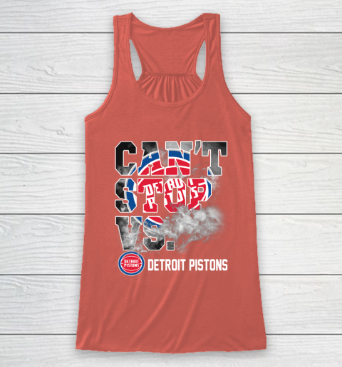 NBA Detroit Pistons Basketball Can't Stop Vs Racerback Tank 3