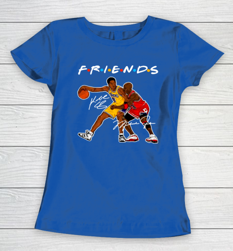 Michael Jordan And Kobe Bryant Friends Signatures Women's T-Shirt 8