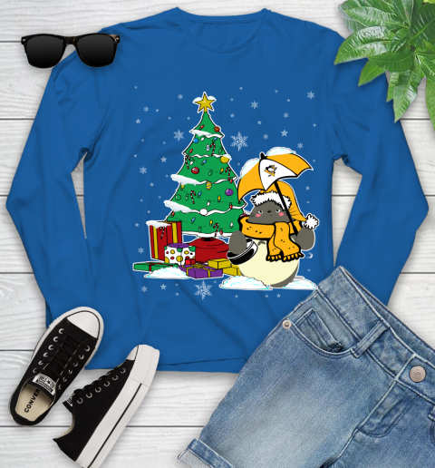Pittsburgh Penguins NHL Hockey Cute Tonari No Totoro Christmas Sports Youth Long Sleeve 10