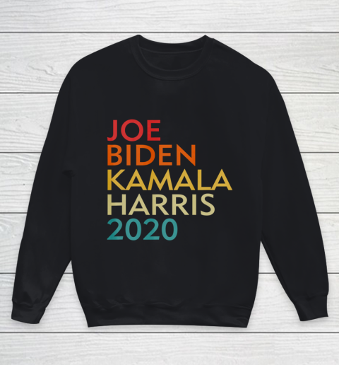 Joe Biden Kamala Harris 2020 Vintage Style Youth Sweatshirt