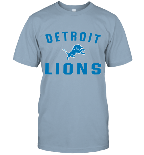 Detroit Lions NFL Line by Fanatics Branded Blue Vintage Victory Unisex Jersey Tee