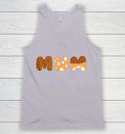 Bluey Mum for moms on Mother Day Chili Tank Top 3