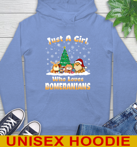 Christmas Just a girl who love pomeranians dog pet lover 23