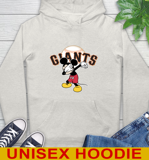 San Francisco Giants MLB Baseball Dabbing Mickey Disney Sports Hoodie 12