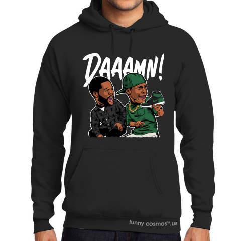 Air Jordan 1 Pine Green Matching Sneaker Shirt Daaamn Meme Black Black And Pine Green Sneaker Black Tshirt