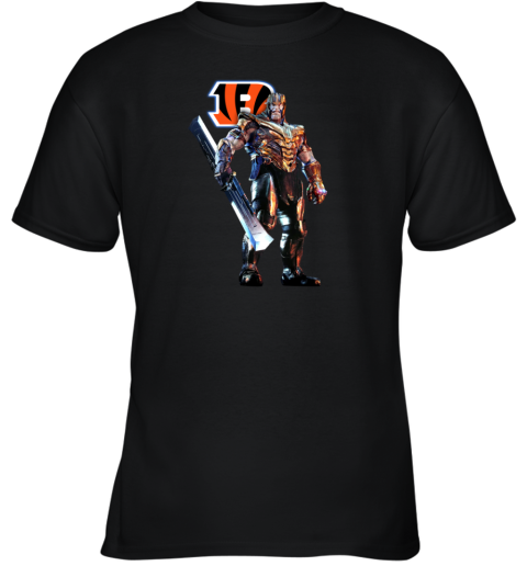 NFL Thanos Marvel Avengers Endgame Football Cincinnati Bengals