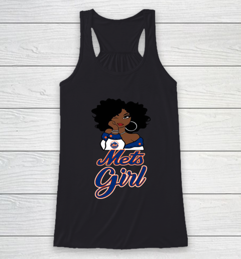 New York Metss Girl MLB Racerback Tank