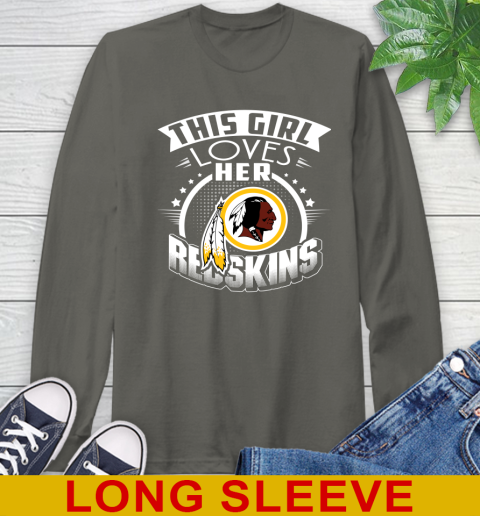 Washington Redskins NFL Football This Girl Loves Her Team 64