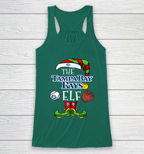 Tampa Bay Rays Christmas ELF Funny MLB Racerback Tank 5