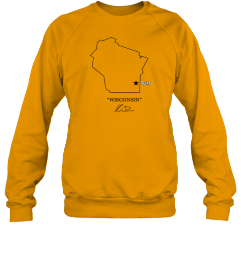 Milwaukee Bucks Bucks Wisconsin Sweatshirt - Father Figure Milwaukee Bucks Bucks Wisconsin Sweatshirt - Father Figure