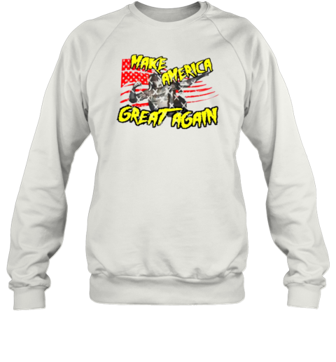 Make America Great Again Hulk Hogan American flag Sweatshirt