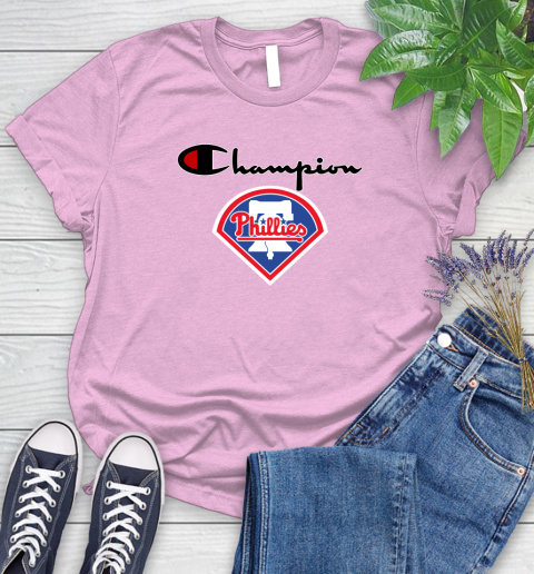 MLB Baseball Philadelphia Phillies Champion Shirt Women's T-Shirt 8