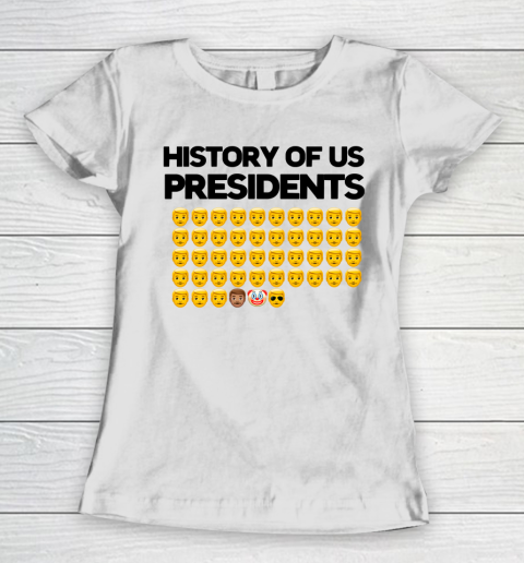 History of US Presidents funny anti Trump Women's T-Shirt