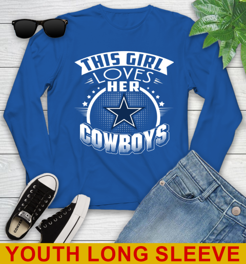 Dallas Cowboys NFL Football This Girl Loves Her Team 126