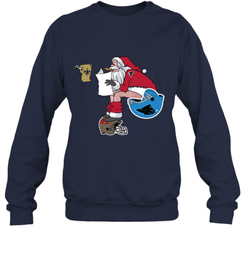 Santa Claus Atlanta Falcons Shit On Other Teams Christmas Sweatshirt