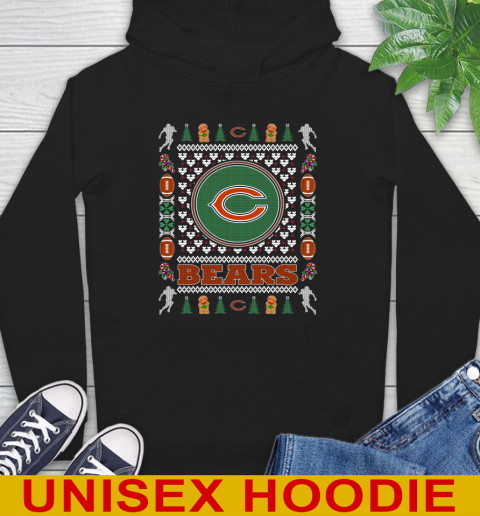 Chicago Bears Merry Christmas NFL Football Loyal Fan Hoodie