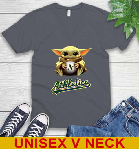 MLB Baseball Oakland Athletics Star Wars Baby Yoda Shirt 53