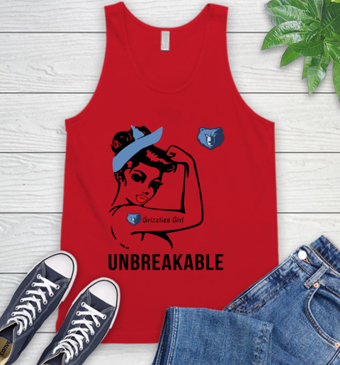 NBA Memphis Grizzlies Girl Unbreakable Basketball Sports Tank Top 4