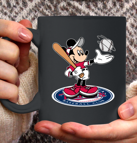 MLB Baseball Minnesota Twins Cheerful Mickey Disney Shirt Ceramic Mug 11oz