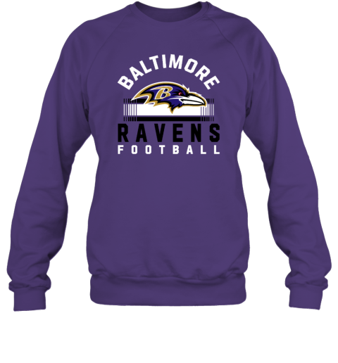 Men's Starter Purple Baltimore Ravens Prime Time Sweatshirt